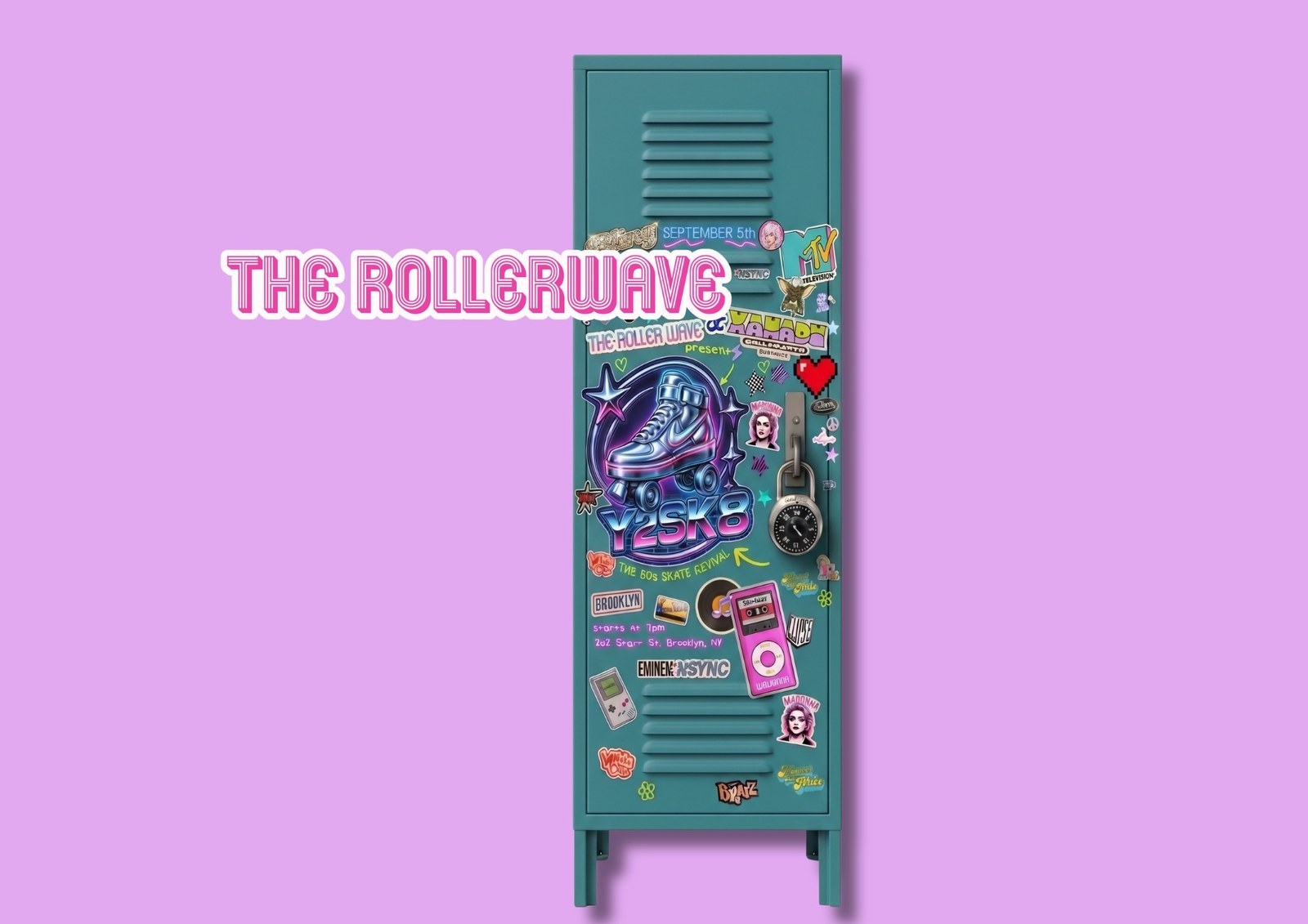 Rollerwave campaign imagery